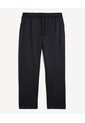 Pantalón Recto Con Cordón  Para Hombre Negro Seven Seven de Seven Seven