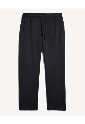 Pantalón Recto Con Cordón  Para Hombre Negro Seven Seven Seven Seven