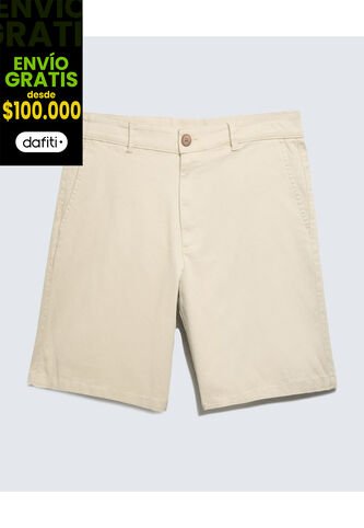 Bermuda Para Hombre  Color Avena Marca Seven Seven #45100690 Seven Seven