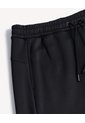 Pantalón Recto Con Cordón  Para Hombre Negro Seven Seven de Seven Seven
