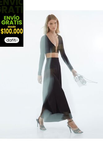 Pantalon Para Mujer  Color Negro Marca Seven Seven #28071542 Seven Seven