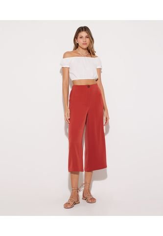 Pantalon Mujer Seven Poliéster Café 28071617-2258 Seven Seven