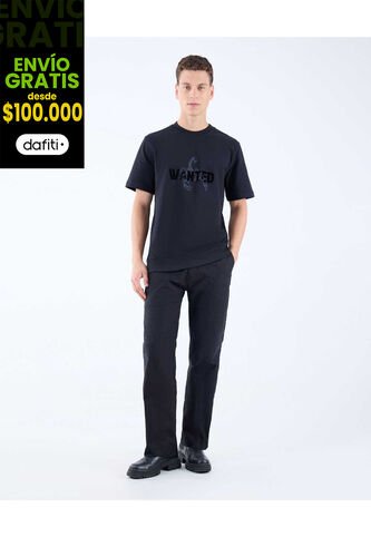 Pantalon Para Hombre Chino Color Negro Marca Seven Seven #45071095 Seven Seven