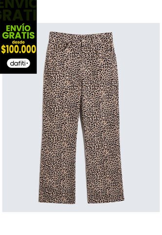 Pantalon Para Mujer 5 Bolsillos Color Camel Marca Seven Seven #28071830 Seven Seven