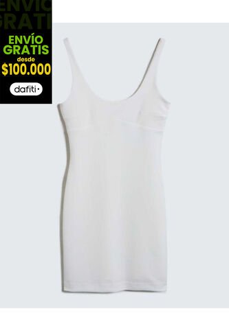 Vestido Para Mujer Manga Sisa Color Blanco Marca Seven Seven #28171342 Seven Seven