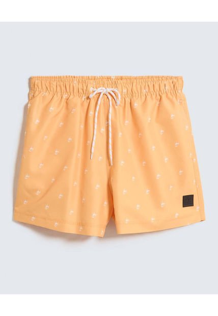 Pantaloneta Para Hombre De Baño Corta Color Amarillo  Marca Seven Seven #45280081