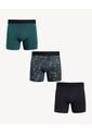 Boxer X3 Para Hombre Fleat Seamer Medio Color Gris Marca Seven Seven #45000383 de Seven Seven