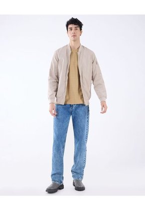 Chaqueta Para Hombre Bomber Color Beige Marca Seven Seven #45080442