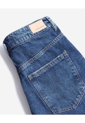 Short Para Mujer Multiusos Plano Color Azul Marca Seven Seven #28191105