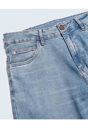Jeans Slim Tono Claro  Para Hombre Azul Seven Seven