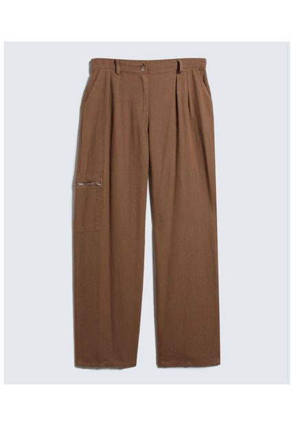 Pantalon Para Mujer  Color Camel Marca Seven Seven #28071833