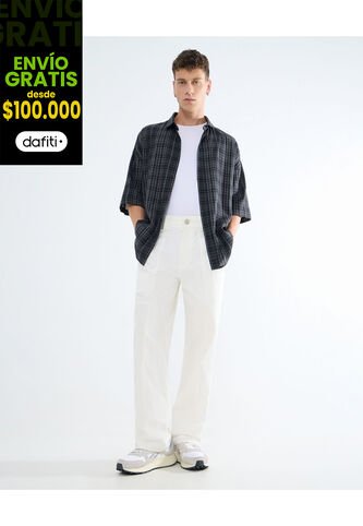 Pantalon Para Hombre Chino Color Marfil Marca Seven Seven #45071096 Seven Seven