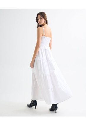 Vestido Para Mujer M/Sisa Largo Color Crudo Marca Seven Seven #28171368