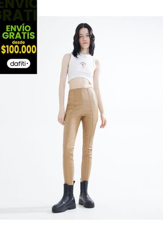 Pantalon Para Mujer  Color Camel Marca Seven Seven #28071630 Seven Seven