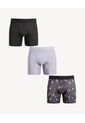 Pack X3 Boxer Medio En Microfibra X3 Para Hombre Azul Seven Seven de Seven Seven