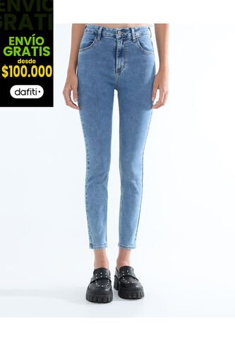 Jean Para Mujer Curvy Color Azul Medio Marca Seven Seven #28160843 Seven Seven