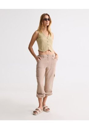Pantalón Para Mujer Moda Color Beige Marca Seven Seven #28071888