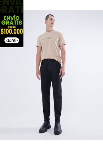 Pantalon Para Hombre Jogger Color Negro Marca Seven Seven #45070997 Seven Seven