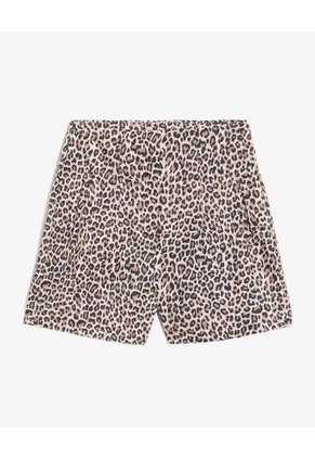 Short Para Mujer Multiusos Plano Color Camel Marca Seven Seven #28191109