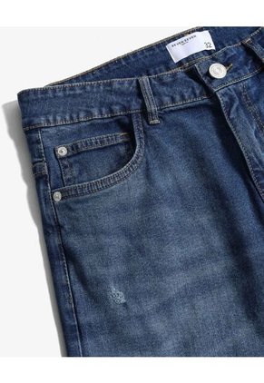 Jean  Para Hombre Slim Color Azul Marca Seven Seven #45160629