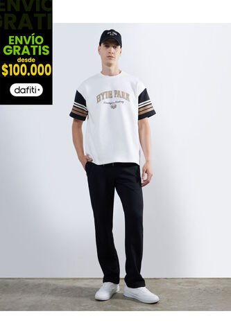 Pantalon Para Hombre  Color Negro Marca Seven Seven #45071053 Seven Seven