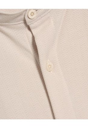 Camisa Para Hombre Seven Seven Color Beige Material 65% Poliéster 35% Algodón