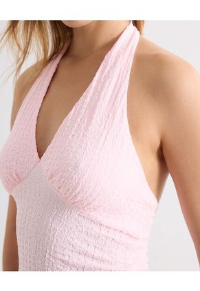 Camiseta  Para Mujer Manga Sisa Cuello V Color Rosa Marca Seven Seven #28096630