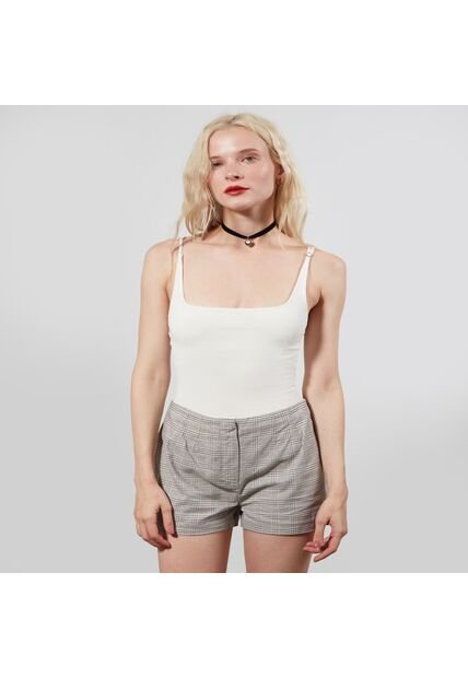 Short Para Mujer  Color Crema Marca Seven Seven #28190956