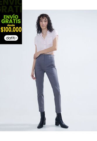 Pantalon Para Mujer  Color Gris  Marca Seven Seven #28071714 Seven Seven