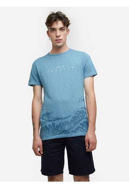 Bermuda Para Hombre  Color Azul Oscuro Marca Seven Seven #45100341