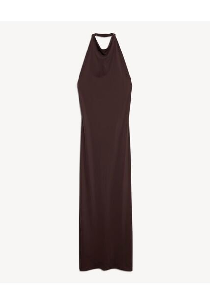 Vestido  Para Mujer M/Sisa Largo Color Café Marca Seven Seven #28171517