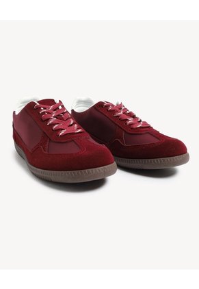 Tenis De Acabado Brillante  Para Mujer Vino Seven Seven