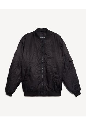 Chaqueta  Para Hombre Bomber Color Negro Marca Seven Seven #45080493