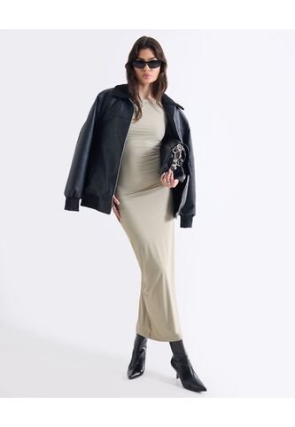 Vestido  Para Mujer M/Sisa Medio Color Verde Marca Seven Seven #28171511 Seven Seven