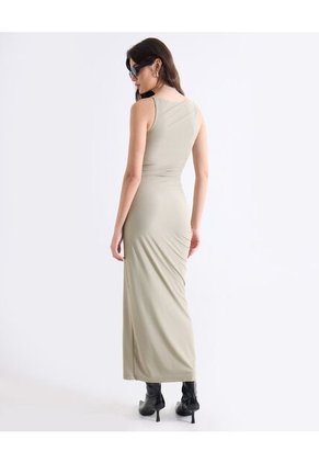 Vestido  Para Mujer M/Sisa Medio Color Verde Marca Seven Seven #28171511