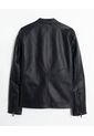 Chaqueta  Para Hombre Pu Color Negro Marca Seven Seven #45080501 de Seven Seven