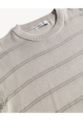 Saco  Para Hombre Cuello Redondo Color Café Marca Seven Seven #45330262