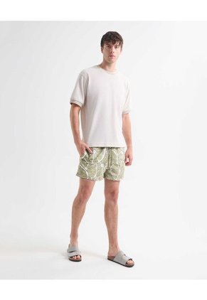 Pantaloneta Para Hombre De Baño Corta Color Verde Claro Marca Seven Seven #45280076