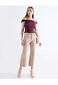 Camiseta  Para Mujer Crop Top Color Vino Marca Seven Seven #28096593 de Seven Seven