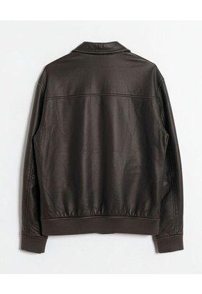 Chaqueta  Para Hombre Pu Color Café Marca Seven Seven #45080508
