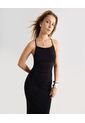 Vestido  Para Mujer M/Sisa Largo Color Negro Marca Seven Seven #28171473 de Seven Seven