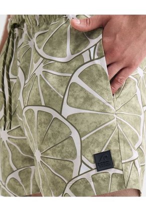 Pantaloneta Para Hombre De Baño Corta Color Verde Claro Marca Seven Seven #45280076