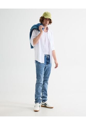 Jean Para Hombre Regular Color Azul Marca Seven Seven #45160606 Seven Seven