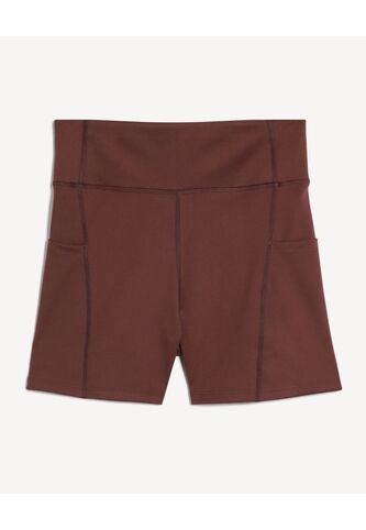 Short  Para Mujer Multiusos Punto Color Café Marca Seven Seven #28191122 Seven Seven