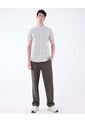 Camisa A Rayas Cuello Mao  Para Hombre Blanco Seven Seven de Seven Seven