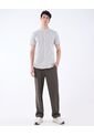 Camisa A Rayas Cuello Mao  Para Hombre Blanco Seven Seven de Seven Seven