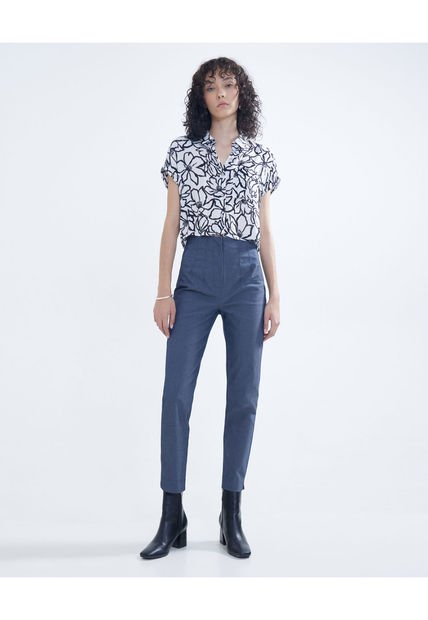 Pantalon Para Mujer  Color Azul Oscuro Marca Seven Seven #28071712