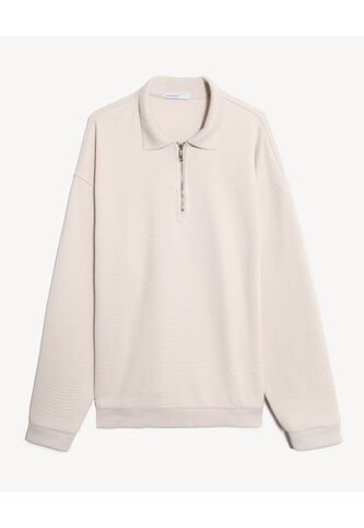 Buzo  Para Hombre Zipper Color Taupe Marca Seven Seven #45060731 Seven Seven