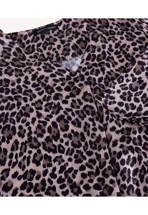 Blusa Para Mujer Manga 3/4 Color Beige Marca Seven Seven #28123839