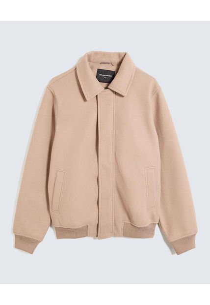 Chaqueta Para Hombre Bomber Color Taupe Marca Seven Seven #45080475